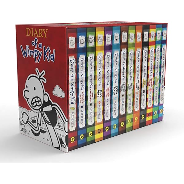 Kids Reading Collection Paperback Diary Of A Wimpy Kid Complete 22